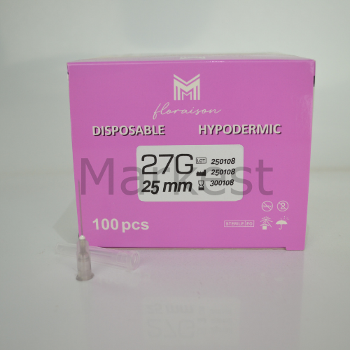 Floraison 27G 25mm Mezoterapi İğnesi 100'lü kutu