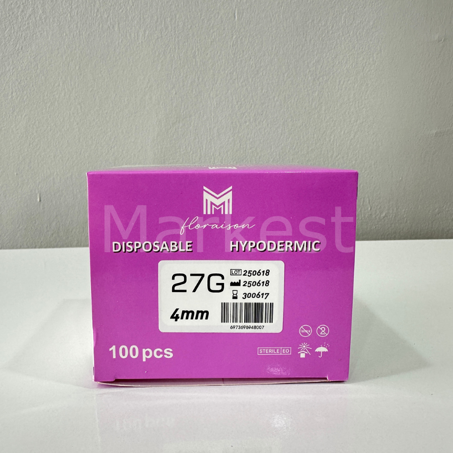 Floraison 27G Mezoterapi İğnesi 100'lü kutu