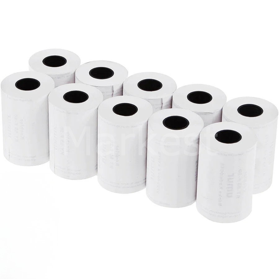 Yazarkasa / Pos Rulosu 56 mm x 16 m 44 gr/m² 10'lu Paket