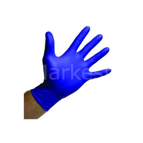 Broche Pudrasız Kobalt Nitril Muayene Eldiveni