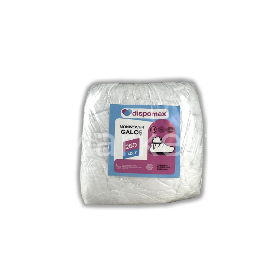 Nonwoven Tela Galoş Beyaz 20 Gram 250'li