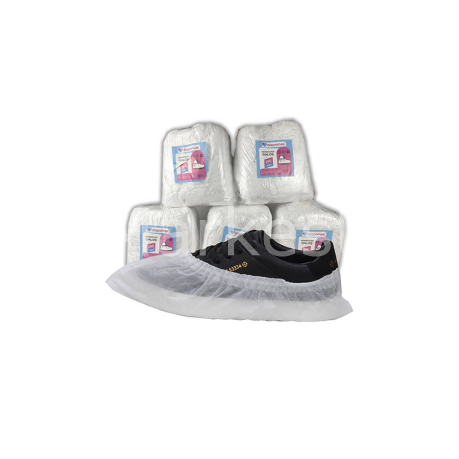 Nonwoven Tela Galoş Beyaz 20 Gram 250'li