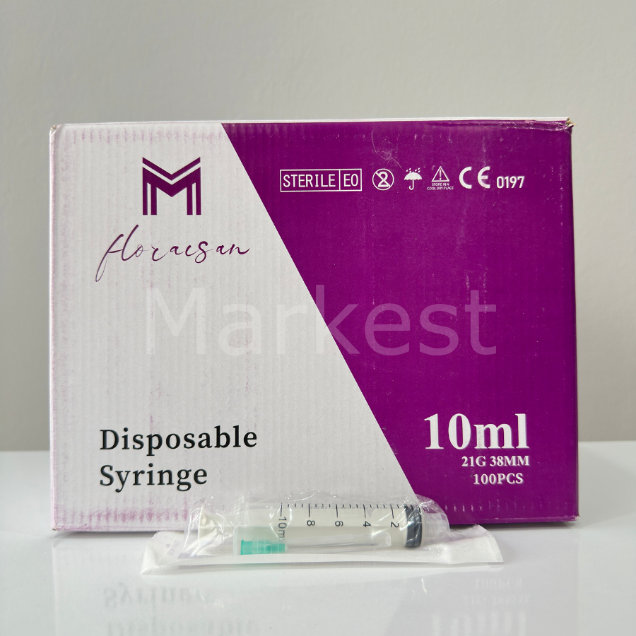 Floraison 10ml Luer Lock Enjektör 100'lü kutu