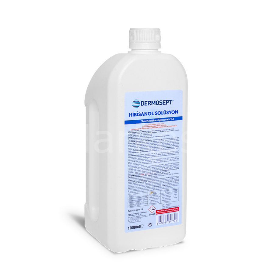 Dermosept Hibisanol Solüsyon(Klorheksidin %4) 1 L